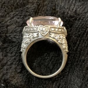 PINK STONE RING. LISTING ONCE APPRAISED.